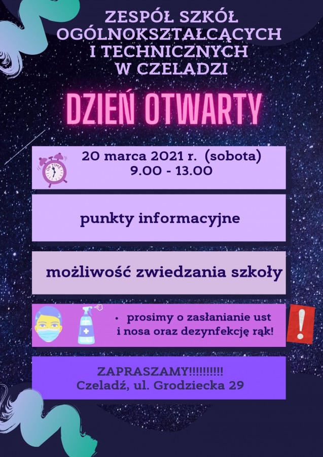 Dzień Otwarty w ZSOiT w Czeladzi.