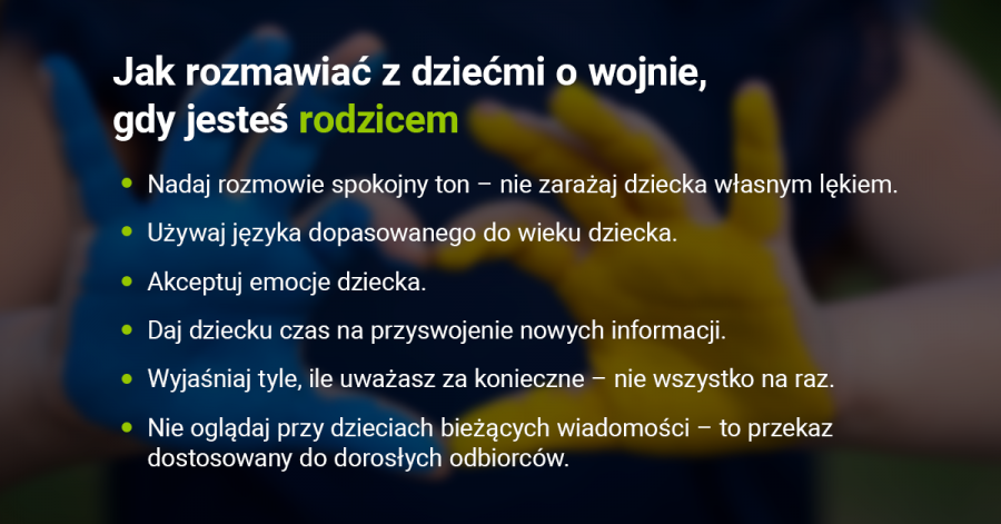 Jak rozmawiać z dziecmi o wojnie?