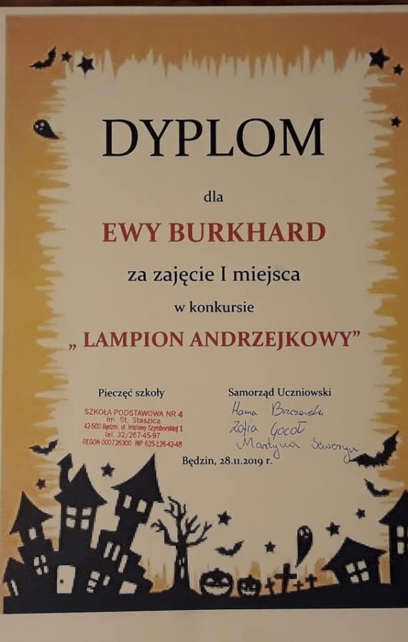 Wyniki konkursu 